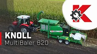 KNOLL MultiBaler 820 - Mobile and stationary use