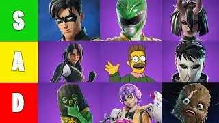 Ranking EVERY Chapter 6 Fortnite Battle Pass Skin!