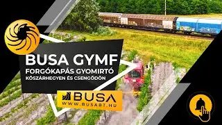 Busa GYMF Classic 1,7 Forgókapás gyomirtó Kőszárhegyen és Csengődön