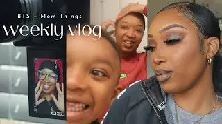 Weekly Vlog| BTS of Content Creating + Balancing Mom Life