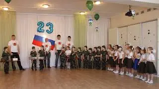 детский оркестр на 23 февраля и 9 мая