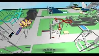 (Roblox карты) Лето,солнце...АКВАПАРК! #6