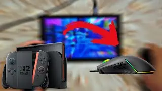 JOGANDO FORTNITE NO NINTENDO SWITCH COM MOUSE!