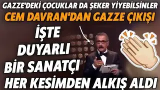 Altın Kelebek Ödüllerinde Cem Davran'dan 