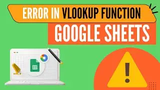 NA Error in Vlookup in Excel & Google Sheet | Vlookup Error | Excel | Google Sheet