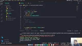 Login + NodeJS + Json Web Token + Parte 5