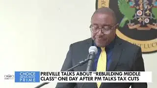 PREVILLE TALKS ABOUT “REBUILDING MIDDLE CLASS” ONE DAY AFTER PM TALKS TAX CUTS
