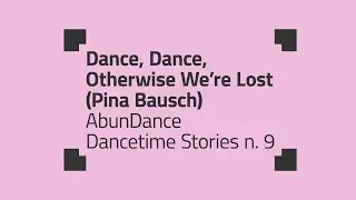 AbunDance, Dancetime Stories n. 9 / 