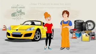 At a Garage