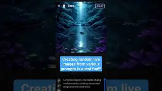 creating live images from prompts is a real fun! 