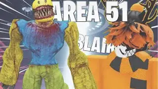 GHOST HUNTING in AREA 51 with DA BOYS (Roblox Blair)