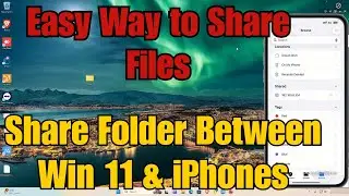 Share Folder in Windows 11 and Access on iPhone  Fast & Easy File Sharing Setup Without Any Software