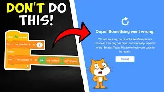 NEVER DO THIS in SCRATCH! ⚠️⚠️⚠️