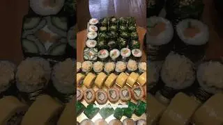 Роллы и суши своими руками 