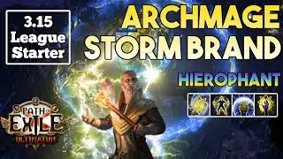 [3.15] Storm Brand Build (League Starter) | Hierophant | Expedition | Path of Exile 3.15