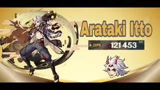 Arataki itto (lunar rock) 120k dps f2p