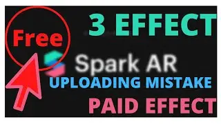 😀free filter Instagram |3 Effect Free | Effect Uploading Mistake | Paid Effect | creator man