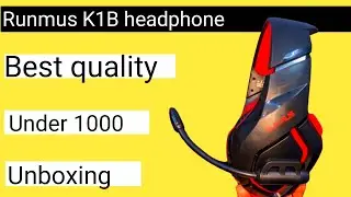 Runmus K1B HeadPhone: Unlocking the Secrets of the Best Quality Under 1000