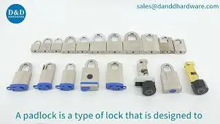 What is a padlock?  How many types of padlocks?