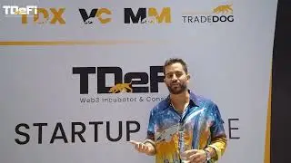 We hosted Carlos prada the CEO and Co-founder of MasterBlox , at the #TDeFiStartupHouse in Dubai.