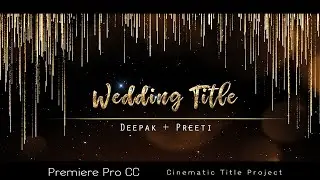 Cinematic Wedding Title Project |  Instant Download  Premiere Pro Template | Mantra Adcom - 230408