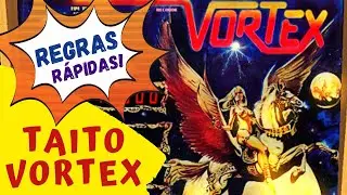 TAITO VORTEX Pinball REGRAS rápidas em 5 MINUTOS!  #Rules4FUN