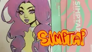 Arrtx Simptap Acrylic Markers 🎉