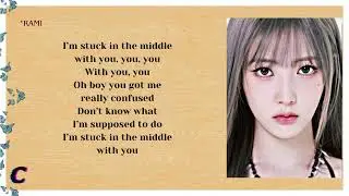 BABYMONSTER (베이비몬스터) - STUCK IN THE MIDDLE (7 Ver.) (Easy Lyrics)