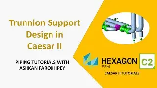 Trunnion Support Design in Caesar II