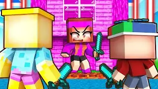 FILLE vs GARÇON Base SÉCURISÉ dans Minecraft !
