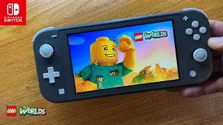 LEGO Worlds Nintendo Switch Lite Gameplay