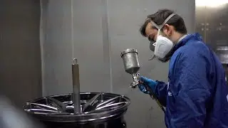 How to PROPERLY FIX & POWDER COAT your Rims! Union Rim Repair!