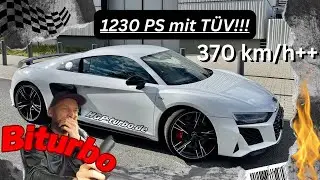 Der Schnellste mit TÜV?! HGP Audi R8 V10 Biturbo mit über 1200 PS 🚀🚀 Meine extremste Erfahrung!