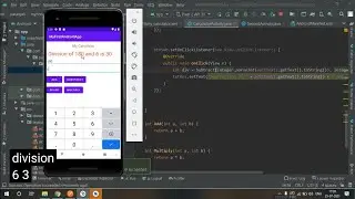 Calculator App in Android Studio , Calculator app java