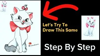 How To Draw A Cute Cat Easy😻 Step By Step For Beginners
