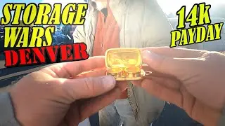 FLEA MARKET FRENZY Over STORAGE UNIT GOLD