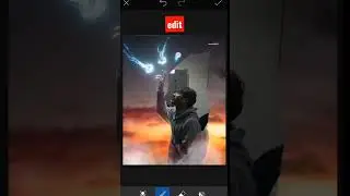 instagram viral📸photo editing tutorial in PicsArt |🔥Glowing Jellyfish Photo editing | 