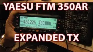 Yaesu FTM 350 AR Band Modification
