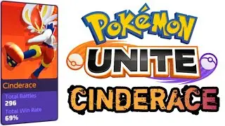 Cinderace Pokemon Unite  Gameplay by ttvKidtanz | Pokemon Unite Gameplay