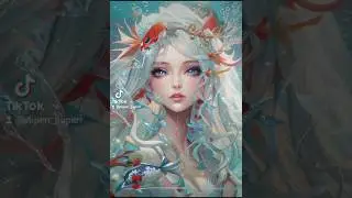 Красота от искусственного интеллекта. Девушки по месяцам года😍#midjourney #ai #ии #нейросеть #art