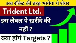 Trident Share Latest News | Trident Share Analysis | Trident Share Target | Trident Share News