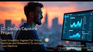 12  DevOps Capstone Project   Tools VirtualBox Vagrant For Virtual Machines and Mobaxterm To connect