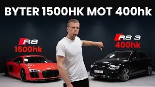 Från R8 till RS3: Alex går ned 1100hk!