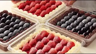 Cake Recipe | Strawberry Cake & Cherry Cake | Perfect for Holiday Tables