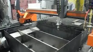 Секционный стол для станков плазменной резки на примере станка Hypercut FP2060