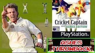 I played the 2001 Ashes on International Cricket Captain 2001!