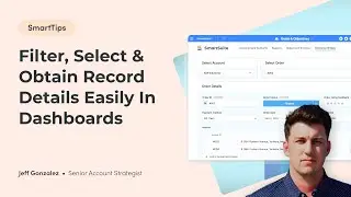 Filter, Select & Obtain Record Details Easily in Dashboards 🔍