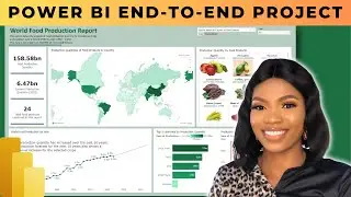 Make a Professional Power BI End-to-End Dashboard from Scratch Using Real-World Data