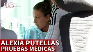 ALEXIA PUTELLAS | Llegada de la jugadora a las pruebas | Selección Española Femenina | Diario AS