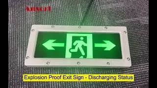 ANSORL explosion proof exit sign